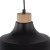 CAP BLACK Lampa wisząca 1 2071 TK Lighting Sosna, Czarny Czarny