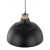 CAP BLACK Lampa wisząca 1 2071 TK Lighting Sosna, Czarny Czarny