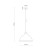 CAP BLACK Lampa wisząca 1 2071 TK Lighting Sosna, Czarny Czarny