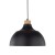 CAP BLACK Lampa wisząca 1 2071 TK Lighting Sosna, Czarny Czarny
