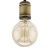 RETRO Lampa sufitowa 1 CZARNY / PATYNA 1901 TK Lighting