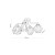GALAXY Lampa sufitowa 4 1645 TK Lighting Miedziany, Czarny Czarny