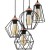 GALAXY Lampa wisząca 4 1643 TK Lighting Miedziany, Czarny Czarny