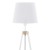 VAIO WHITE Lampa podłogowa 1 698 TK Lighting Biały, Sosna Biały