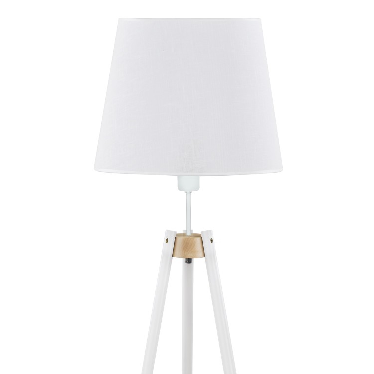 VAIO WHITE Lampa podłogowa 1 698 TK Lighting Biały, Sosna Biały