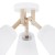 VAIO WHITE Lampa sufitowa 3 665 TK Lighting Biały, Sosna Biały
