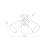 VAIO WHITE Lampa sufitowa 3 665 TK Lighting Biały, Sosna Biały