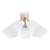 VAIO WHITE Lampa sufitowa 5 666 TK Lighting Biały, Sosna Biały
