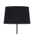 MAJA BLACK Lampa podłogowa 1 2920 TK Lighting Czarny Czarny