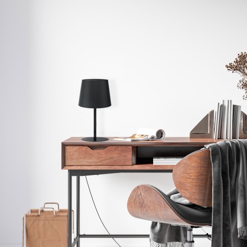 MAJA BLACK Lampka nocna 1PŁ 2936 TK Lighting Czarny Czarny