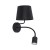 MAJA BLACK Kinkiet 2 PŁ E27 + GU10 2537 TK Lighting Czarny Czarny