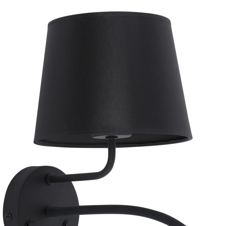 MAJA BLACK Kinkiet 2 PŁ E27 + GU10 2537 TK Lighting Czarny Czarny