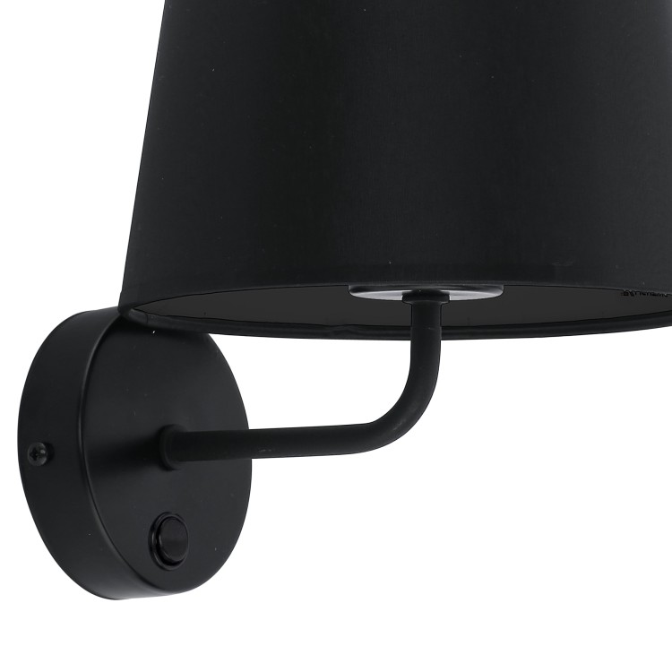 MAJA BLACK Kinkiet 1 1884 TK Lighting Czarny Czarny