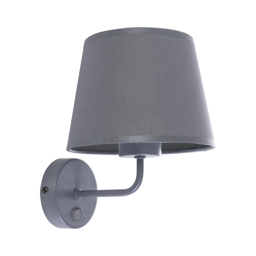 MAJA GRAY Kinkiet 1 PŁ 1880 TK Lighting Szary Szary