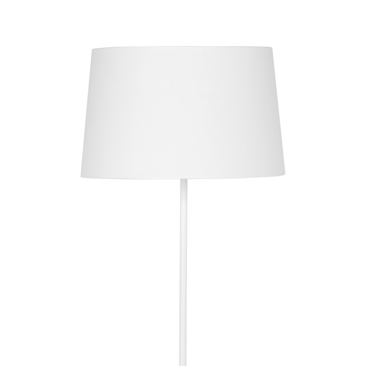MAJA WHITE Lampa podłogowa 1 2919 TK Lighting Biały Biały