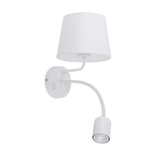 MAJA WHITE Kinkiet 2 PŁ E27 + GU10 2535 TK Lighting Biały Biały