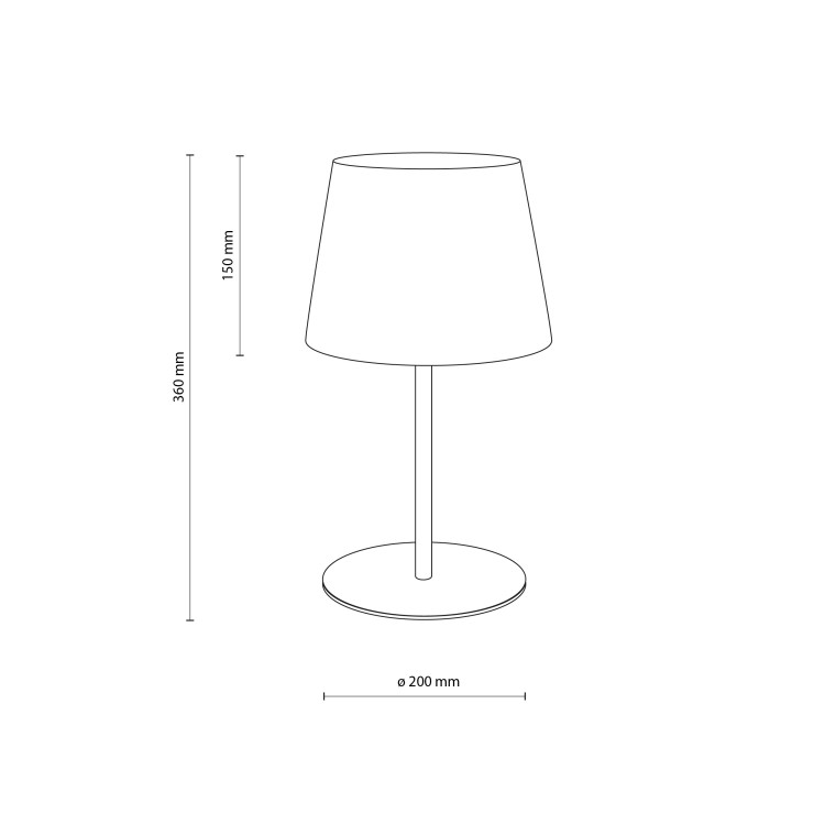 MAJA WHITE Lampka nocna 1PŁ 2935 TK Lighting Biały Biały