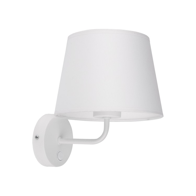 MAJA WHITE Kinkiet 1 1882 TK Lighting Biały Biały