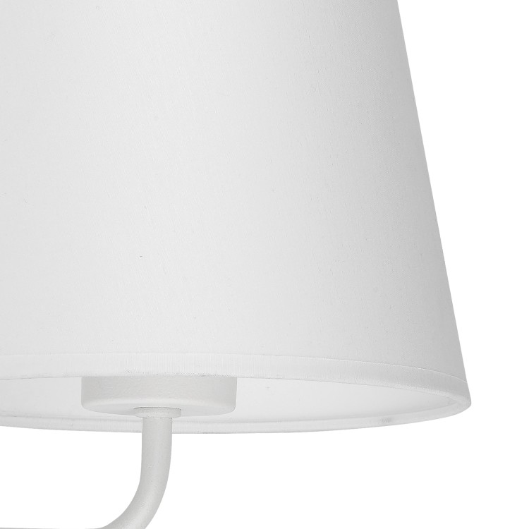 MAJA WHITE Kinkiet 1 1882 TK Lighting Biały Biały