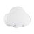 CLOUD WHITE Lampa sufitowa 4 1533 TK Lighting Biały Biały