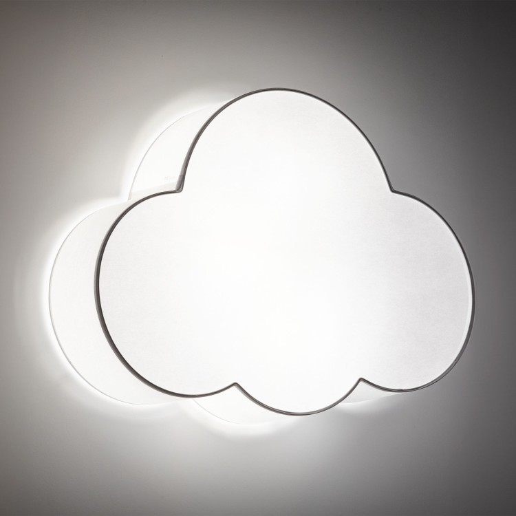 CLOUD WHITE Lampa sufitowa 4 1533 TK Lighting Biały Biały