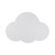CLOUD WHITE Lampa sufitowa 4 1533 TK Lighting Biały Biały