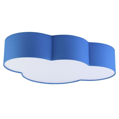 CLOUD BLUE Lampa sufitowa 4 1534 TK Lighting Biały Niebieski, Biały