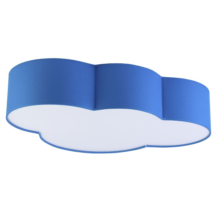 CLOUD BLUE Lampa sufitowa 4 1534 TK Lighting Biały Niebieski, Biały