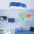 CLOUD BLUE Lampa sufitowa 4 1534 TK Lighting Biały Niebieski, Biały