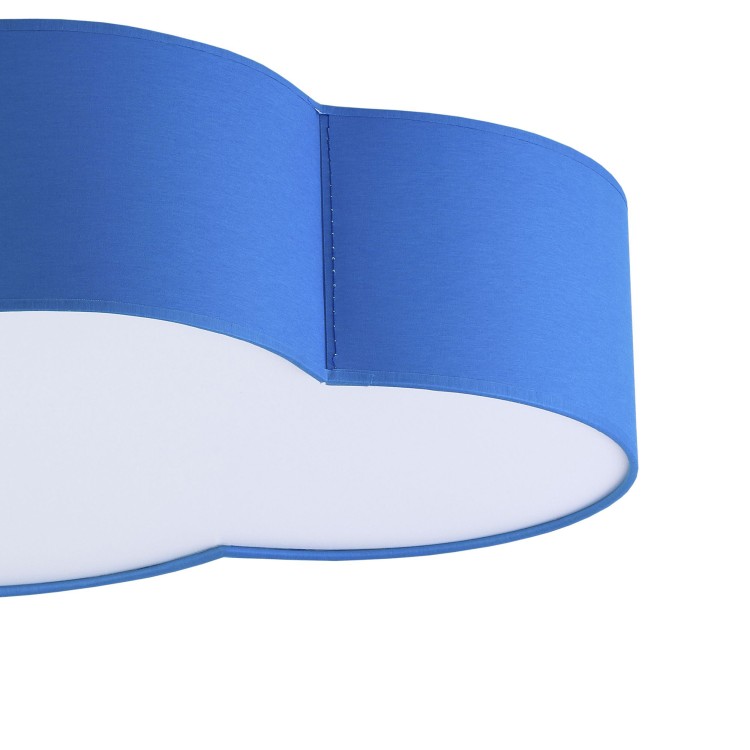 CLOUD BLUE Lampa sufitowa 4 1534 TK Lighting Biały Niebieski, Biały