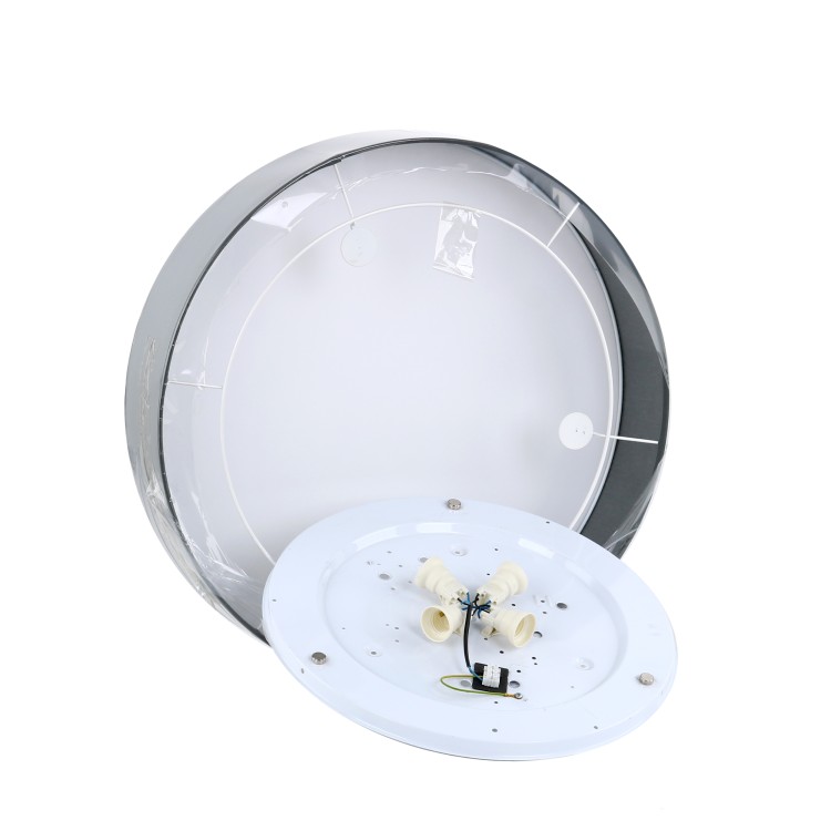 RONDO GRAPHITE Lampa sufitowa 4 600 1584 TK Lighting Biały Szary, Biały