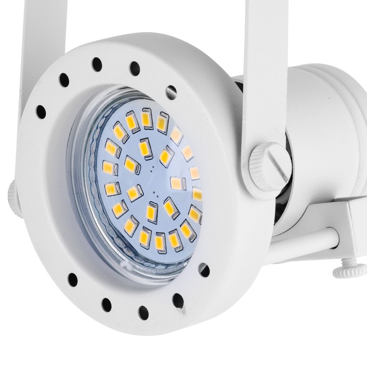 TRACER WHITE 1 TL-002 GU10 50W 4065 TK Lighting Biały Biały