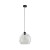 CUBUS Lampa wisząca 1 PŁ TRANSPARENT 2076 TK Lighting Czarny Transparentny