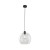 CUBUS Lampa wisząca 1 PŁ TRANSPARENT 2076 TK Lighting Czarny Transparentny