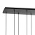 CUBUS GRAPHITE Lampa wisząca 8 4113 TK Lighting Czarny Grafitowy