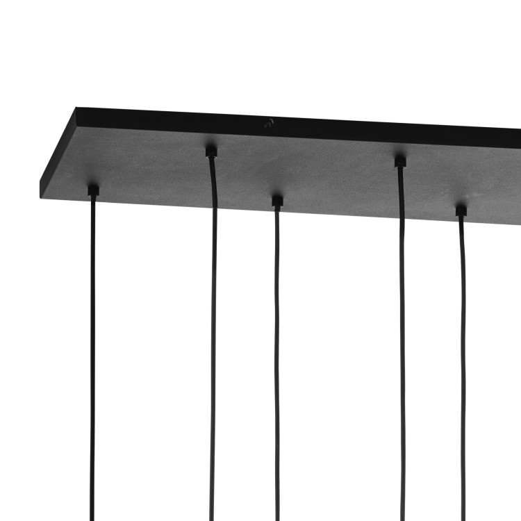 CUBUS GRAPHITE Lampa wisząca 8 4113 TK Lighting Czarny Grafitowy