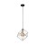 ALAMBRE Lampa wisząca 1 PŁ CZ/ZŁ 2777 TK Lighting Złoty, Czarny Czarny