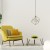 ALAMBRE Lampa wisząca 1 PŁ CZ/ZŁ 2777 TK Lighting Złoty, Czarny Czarny