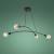 HELIX BLACK Lampa wisząca 4 2724 TK Lighting Czarny