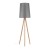 WALZ GRAY Lampa podłogowa 1 PŁ FSC 100%, SA-COC-006060 5046 TK Lighting Sosna Grafitowy