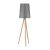 WALZ GRAY Lampa podłogowa 1 PŁ FSC 100%, SA-COC-006060 5046 TK Lighting Sosna Grafitowy
