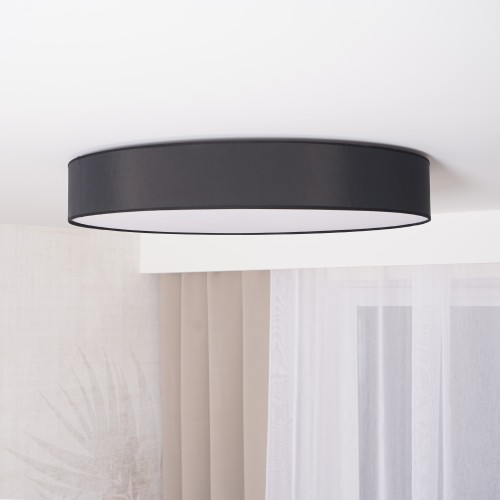 RONDO BLACK Lampa sufitowa 6 780 4409 TK Lighting Biały Czarny, Biały