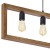 METRO Lampa wisząca 4 PŁ FSC 100%, SA-COC-006060 4276 TK Lighting Sosna, Czarny