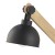 OSLO BLACK Lampka nocna 1 PŁ 5021 TK Lighting Sosna, Czarny Czarny
