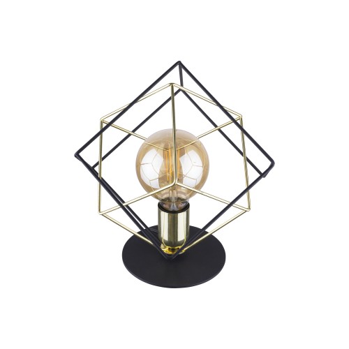 ALAMBRE Lampka nocna 1 PŁ CZ/ZŁ 5450 TK Lighting Czarny Złoty, Czarny