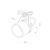 TRACER WHITE 1 TL-006 COB 10W 4144 TK Lighting Biały Biały