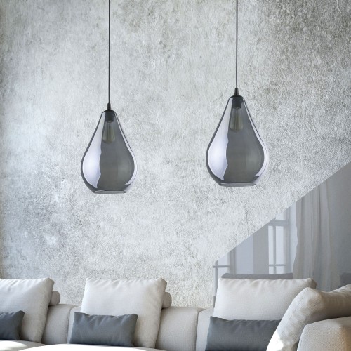 FUENTE Lampa wisząca 1 PŁ 2326 TK Lighting Czarny Grafitowy