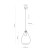 FUENTE Lampa wisząca 1 PŁ 2326 TK Lighting Czarny Grafitowy
