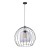 UNIVERSO BLACK 500 Lampa wisząca 1 2552 TK Lighting Czarny Grafitowy, Czarny