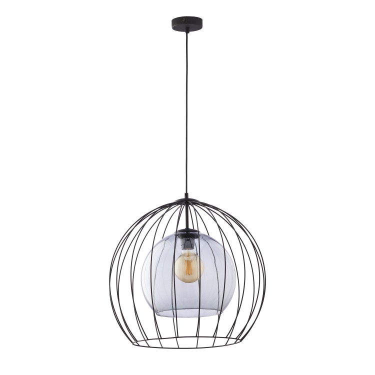 UNIVERSO BLACK 500 Lampa wisząca 1 2552 TK Lighting Czarny Grafitowy, Czarny